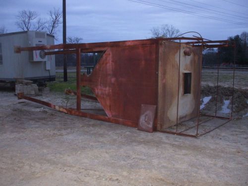 Overhead hopper sand silo storage bin