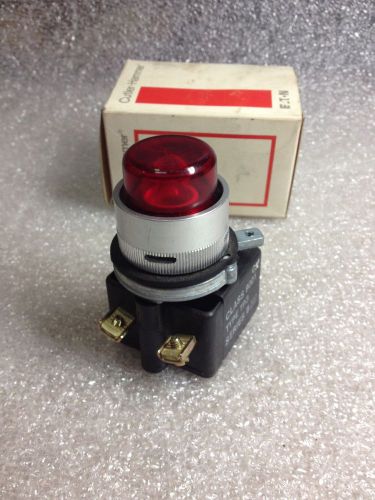 (ACAB-1) SQUARE D 9001KM3 RED PILOT LIGHT MODULE