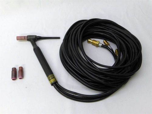 Abicor water cooled tig welding torch kit hw18, 20m-25-r for sale