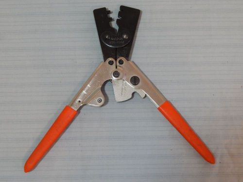 Waldom  HTR-2262 Ratcheting Hand Crimp Tool Crimpers