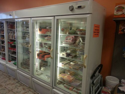 3 Glass Door Freezer