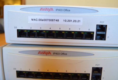 Avaya IP403 Office Phone Box set of 2