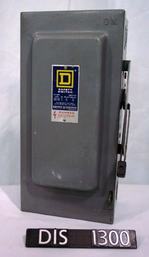 Square D 60 Amp H-362 Fused Disconnect (DIS1300)