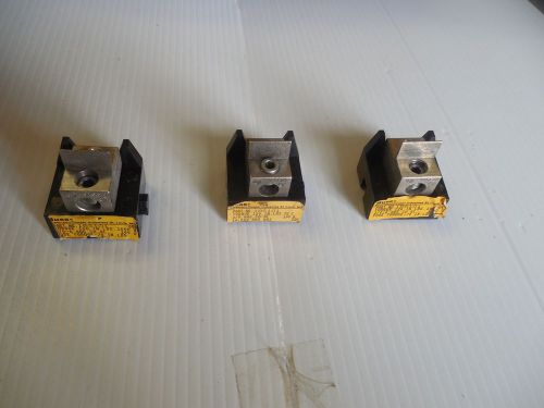 LOT OF 3 BUSS MODULAR FUSE BLOCK 1BS101 100A 100 A AMP