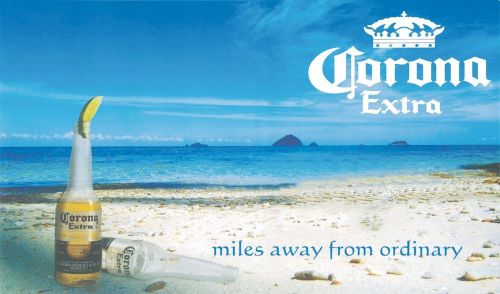 Corona Xtra Miles Away From Ordinary Flag 3x5ft Banner f-1552