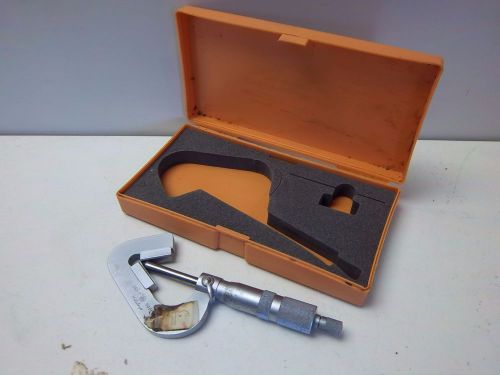 USED MITUTOYO 114-202 MICROMETER .093-1&#034; .0001&#034;