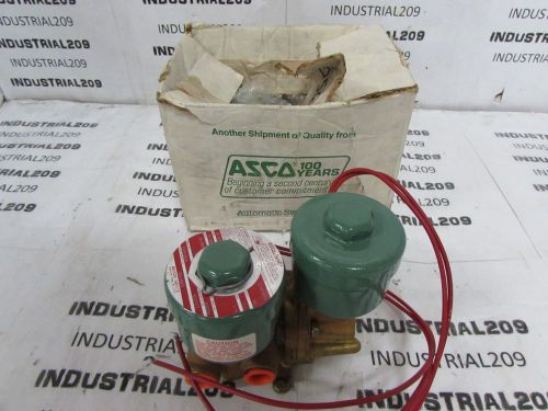 ASCO SOLENOID VALVE 8344B60 PIPE 3/8  WATTS 10.5 NEW IN BOX