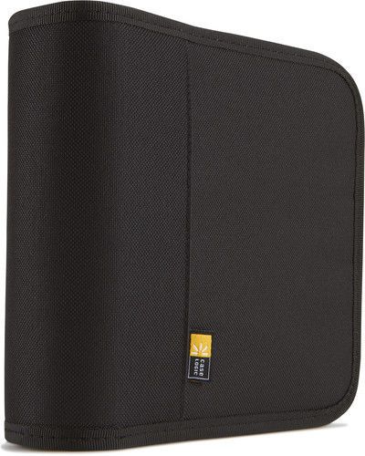 Case Logic BNW-24BLACK 24 Capacity Nylon CD / DVD Wallet, Black