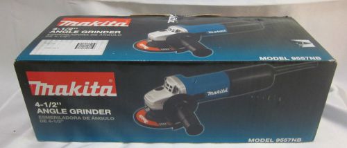 Makita 9557NB 7.5 AMP 4-1/2&#034; Angle Grinder-BRAND NEW