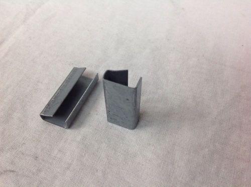 1/2&#034; open metal strapping seals-qty 1000 for sale