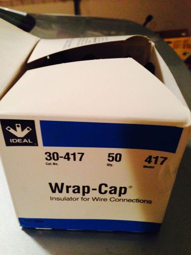 Ideal 30-417 Wrap-Cap Insulator for Wire Connections 4 Boxes of 50 - 200 Total
