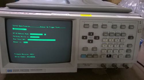 hewlett packard 54200a digitizing oscilloscope