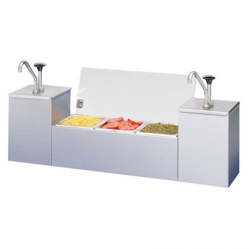 5 compartment Condiment Serving Station