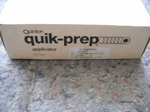 Quinton 15048-002 quick prep dx electrode applicator w/ power supply &amp; ecg cable for sale