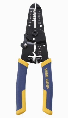 IRWIN Tools VISE-GRIP Multi Tool Stripper, Cutter and Crimper, 7-Inch (2078317)