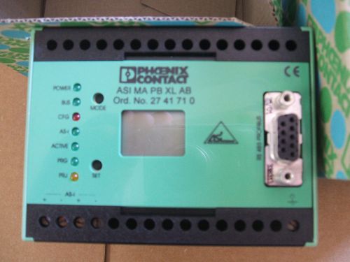 AS-i Gateway for PROFIBUS-DP, 62 A/B slaves  ASI MA PB XL AB,  NEW in box