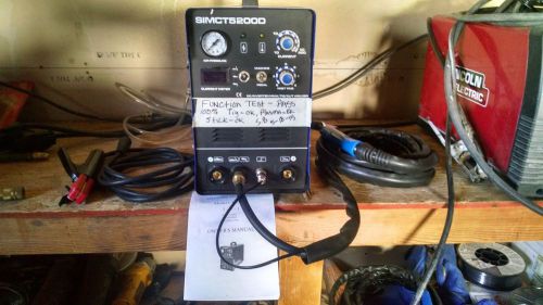 Simadre SIMCT 110v/220v Stick, tig, plasma 5200D 50A cut / 200A Welder 2015