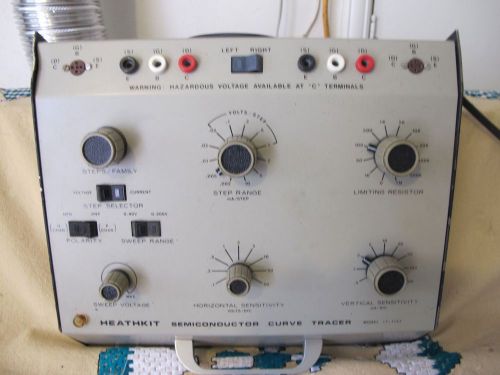 SemiConductor Curve Tracer,  Heathkit Model IT-112