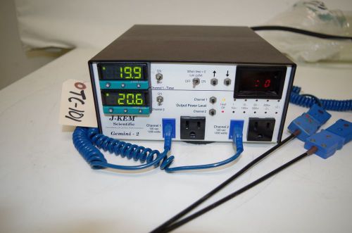 J-KEM # 210  DUAL CHANNEL TEMPERATURE CONTROLLER &amp; THERMOCOUPLE   CODE: TC-101