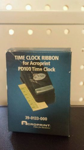 A time clock ribbon for  acroprint  pd100 time clock  pd122 replacement ribbon for sale