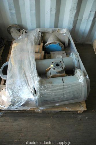 Pallet of flanged 150 lb a395 ductile iron pipe 4&#034; 6&#034; 8&#034; kynar &amp; other pieces for sale