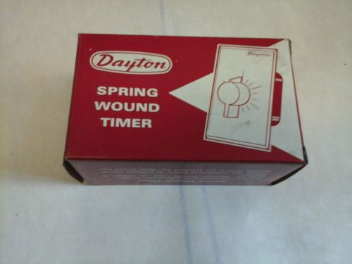 New dayton spring wound timer #6x545a for sale