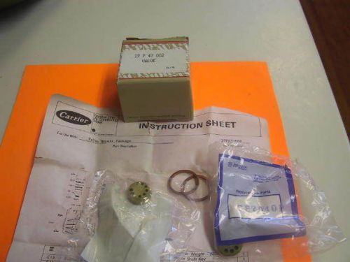 New In  Box Carrier 19 P 47 002 Valve Repair Kit 19P47002 Replacement Components