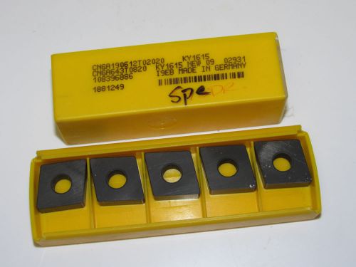 7 new KENNAMETAL CNGA 643T 0820 K090 Ceramic Inserts CNGA190612T02020 KY1615