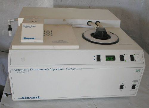 Savant AES1010 Automatic Environmental SpeedVAC w/ VaporNet Radiant Cover