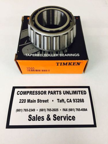 QUINCY AIR COMPRESSOR Q-325, TIMKEN ROLLER BEARING #2585