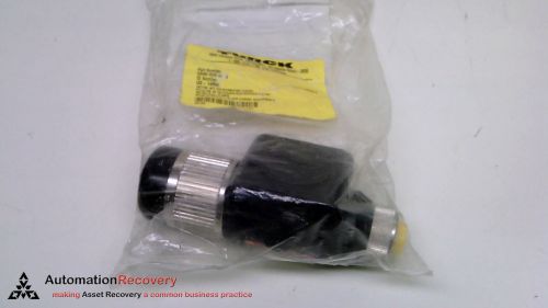 TURCK GSDM RKM 44-0, POWER TEE CONNECTOR, 4 POLE, MALE/FEMALE, NEW #219339