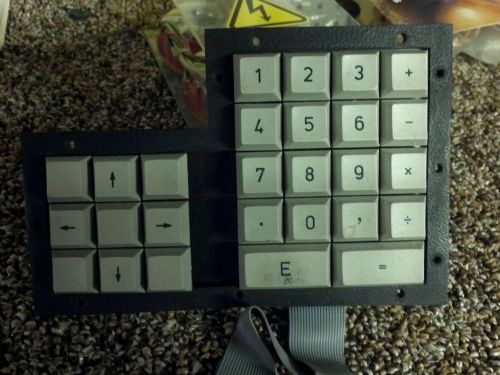 Number keypad agie wedm