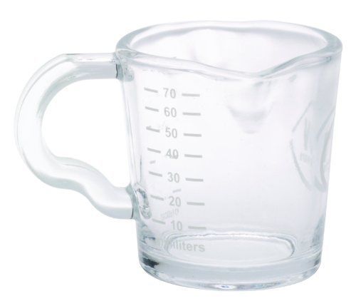 Rattleware 3-Ounce RW Logo Shot Pitcher, Glass