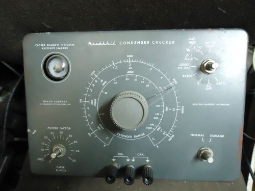 HEATHKIT CONDENSER CHECKER