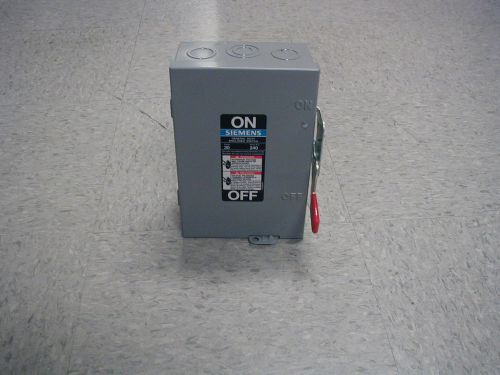 Siemens General Duty Enclosed Switch