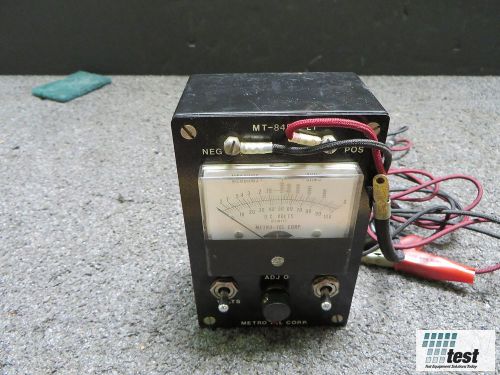 Metro-Tel 8456 /MT-8455-LI Meter  ID #24463 BF