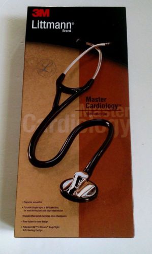 3M Littmann Master Cardiology Stethoscope Caribbean Blue Tube 27 inch 2178 NEW *