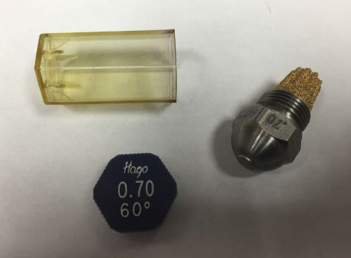 Hago .70 gph 60 degree ss semi solid nozzle (7060ss, 030g2156, 22180) for sale