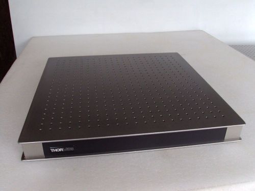 NEWPORT NRC THORLABS THOR LABS OPTICAL PLATE TABLE BREADBOARD .25 / 20 12&#034; X 12&#034;