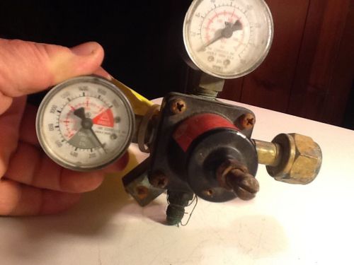 Vintage imi cornelius dual compressed gas regulator beverage gages pl160 for sale