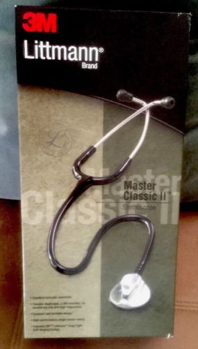 3m LITTMANN MASTER CLASSIC II STETHOSCOPE *NAVY* 27&#034; Free Shipping # 2147