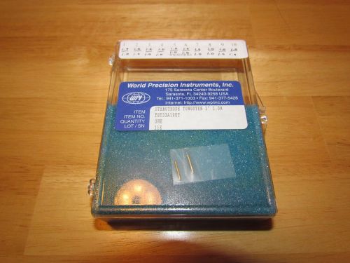 WPI, INC. Tungsten Electrode (stereo), 76 mm long, 0.216mm shaft, 1.0MOhm