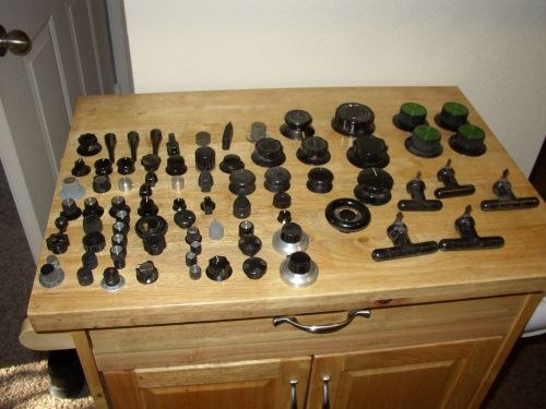 75 Large Assortment Of Vintage Bakelite Radio, Equipment, &amp; Test Knobs.