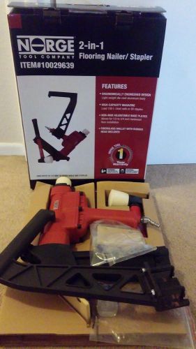 Norge 2-1 flooring nailer / stapler Item# 10029639