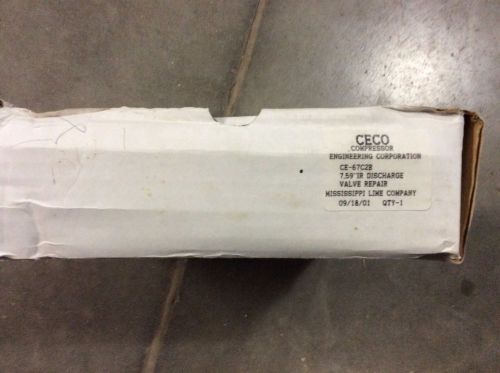 CECO Compressor Engineering CE-67C2B 7.59&#034;IR Discharge Valve Repair