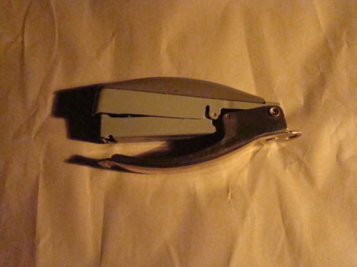 Vintage Bates 88 P Grey Hand Stapler