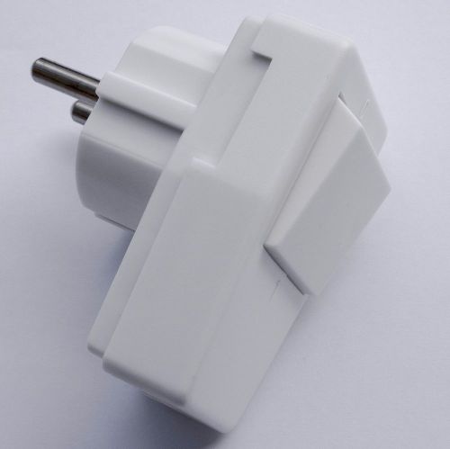 Schuko angular plug connector with switcher european CE Winkelstecker angle plug