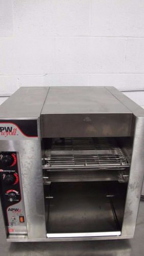 APW WAYOTT BT-15-3 BAGEL MASTER CONVEYOR TOASTER 3&#034; OPENING