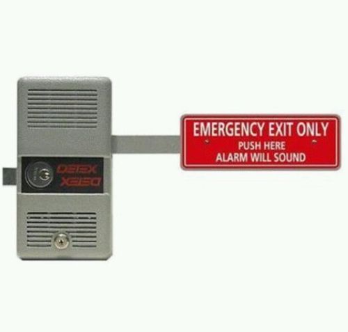 DETEX ECL 230D EXIT LOCK &amp; ALARM W/ FREE RIM CYLINDER