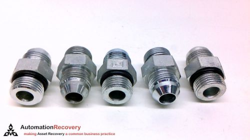 PARKER 8-8 FTX-SS - PACK OF 5 - TRIPLE-LOK FLARE JIC TUBE FITTING,, NEW* #212233